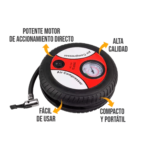 AirBoost™ - Compresor de Aire Portátil