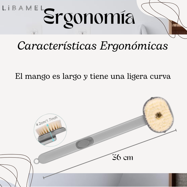Cepillo de Ducha Ergonómico - AquaCare -50% DE DESCUENTO HOY