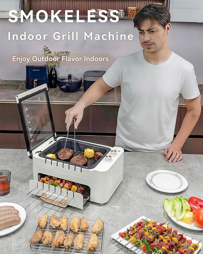 🔥 ASADOR BBQ PORTÁTIL 🍖🥩