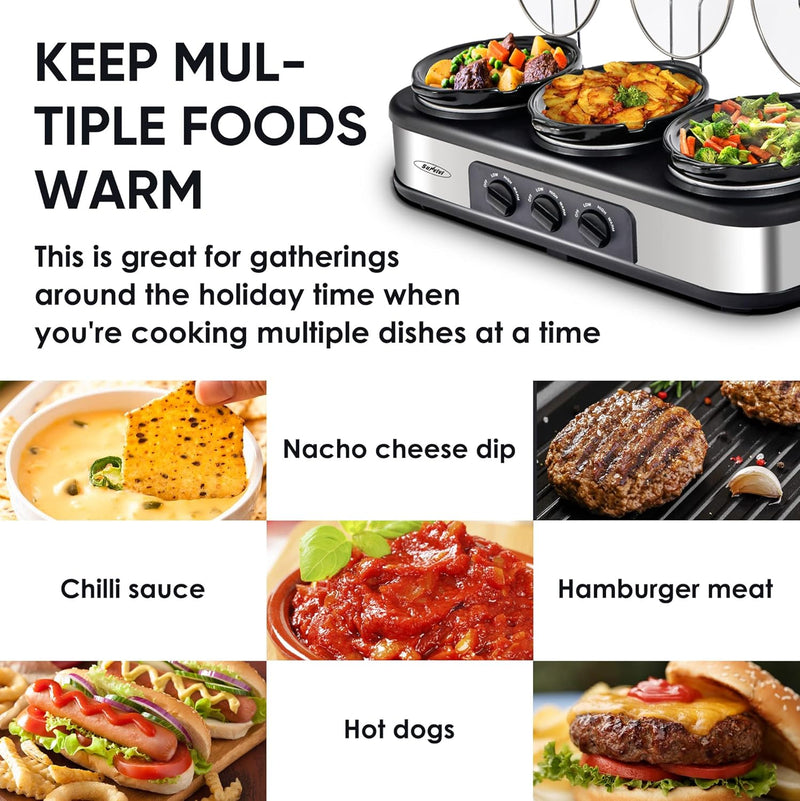 OLLA DE COCCIÓN LENTA ELECTRICA PARA BUFFET