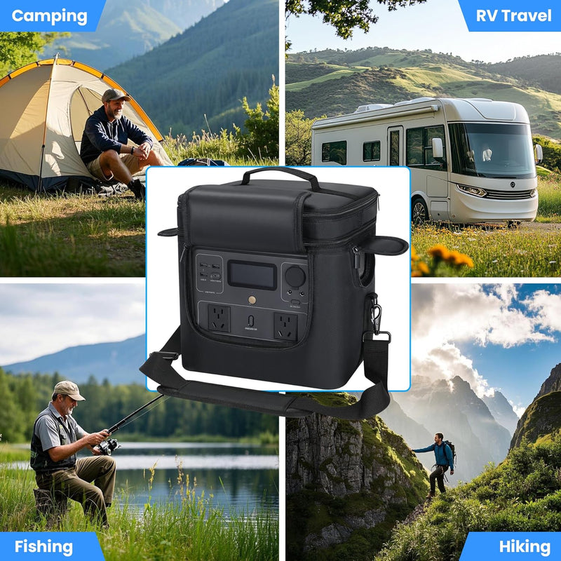 🔋 BOLSA DE TRANSPORTE PARA BATERIA ECOFLOW RIVER 2 MAX  🎒✨