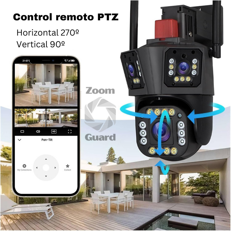 Oferta FLASH: Solo por las próximas 3 horas - Zoom Guard: Cámara seguridad WiFi