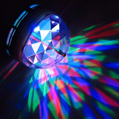 Foco con luz Led Giratorio Multicolor