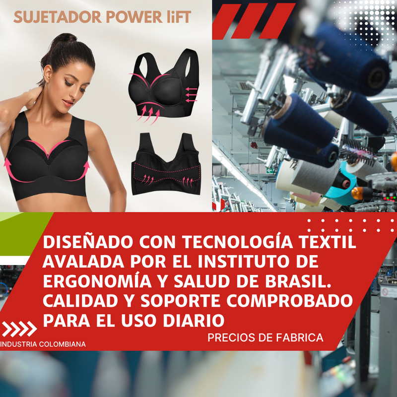 💖¡FRETE GRATIS! SUJETADOR POWER LIFT - OFERTA 💃